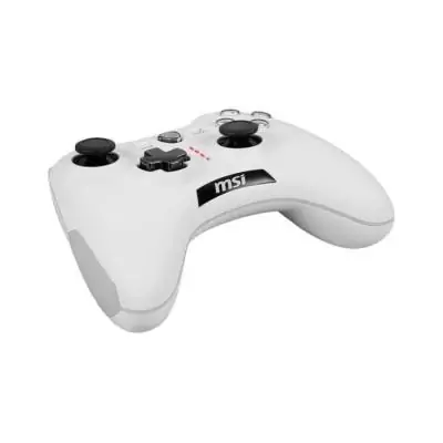 Manette MSI FORCE GC20 V2 WHITE - Contrôle de jeu ultime