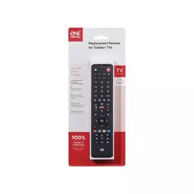 Télécommande universelle pour TV Toshiba - Noir