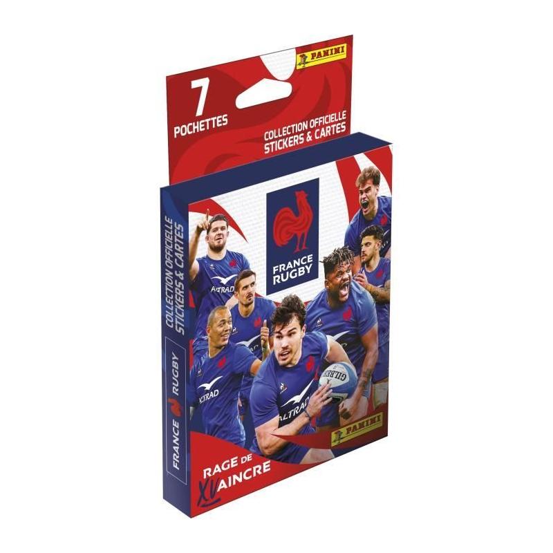 Boîte 7 pochettes RUGBY EDF - PANINI | Jeu de stickers