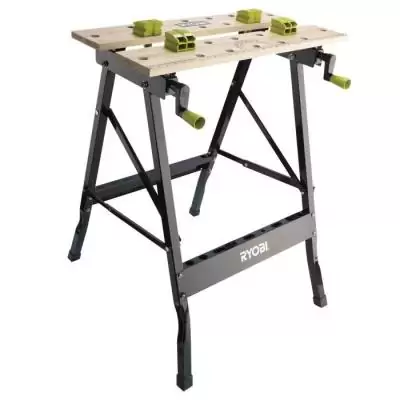 Établi pliable en bambou avec mors et clé de service - RWB01