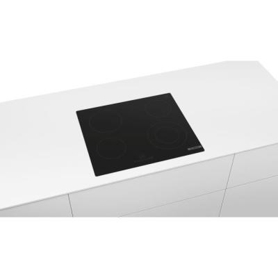 Table vitro 60cm BOSCH - PKF611BB8E - Design élégant - Zone double - Noir