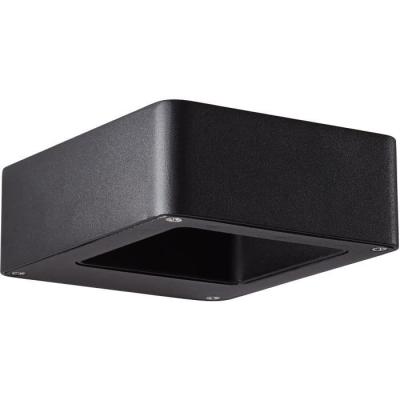 Applique extérieure BRILLIANT GOLDA LED 7W 660lm 3000K Noir - Design compact