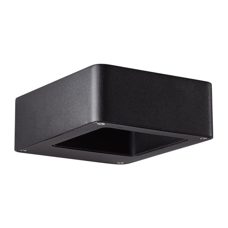 Applique extérieure BRILLIANT GOLDA LED 7W 660lm 3000K Noir - Design compact