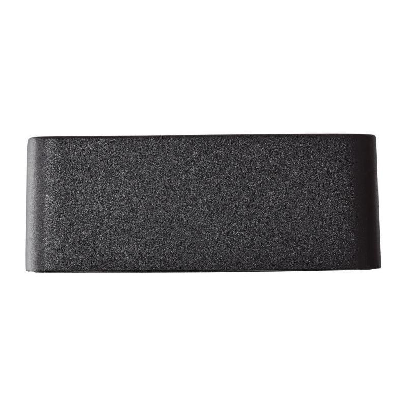 Applique extérieure BRILLIANT GOLDA LED 7W 660lm 3000K Noir - Design compact