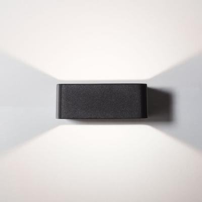 Applique extérieure BRILLIANT GOLDA LED 7W 660lm 3000K Noir - Design compact