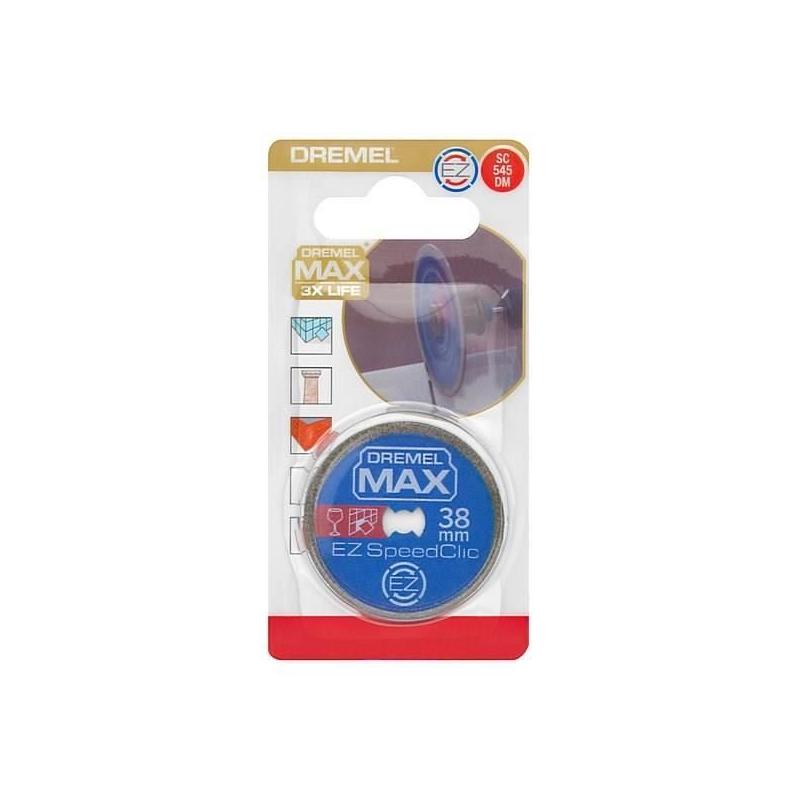 Disque Diamant EZ SpeedClic Dremel Max S545 - Haute Longévité