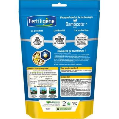 FERTILIGeNE Osmocote max Universel 700g - Engrais Longue Durée