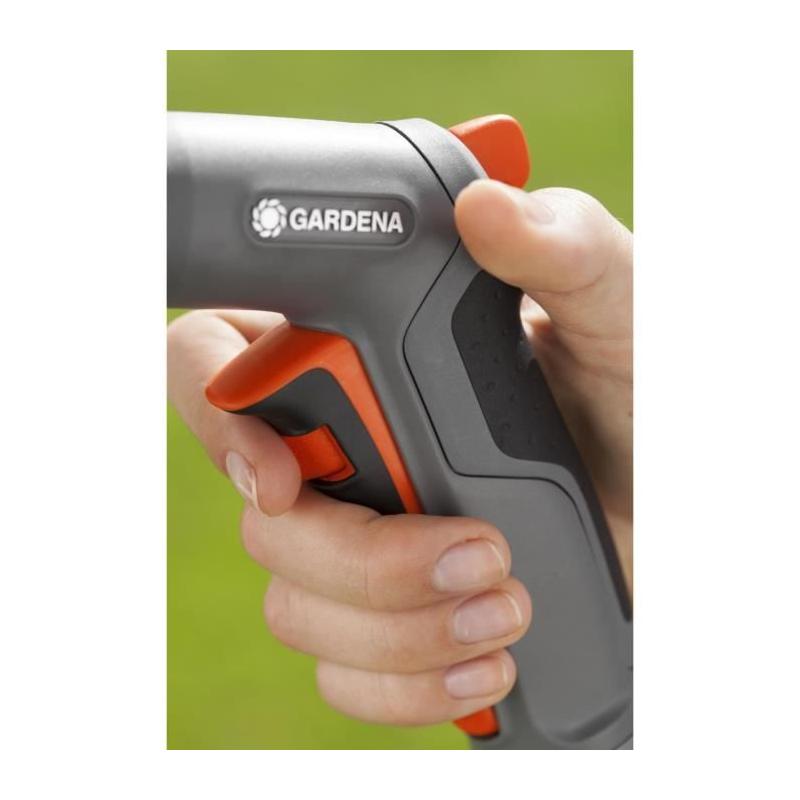 Pistolet d'arrosage GARDENA Comfort - Jet concentré & brume - Verrouillage - 5 ans