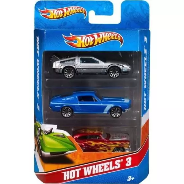 Hot Wheels - Coffret de 3 Véhicules - Petites Voitures - 3 ans et + - Hot Wheels - K5904