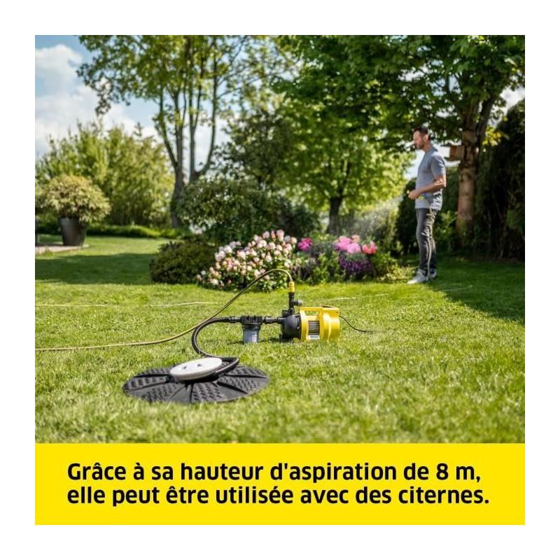 Pompe d'arrosage BP 5.000 Garden Set Plus - Karcher: Compact et Performant