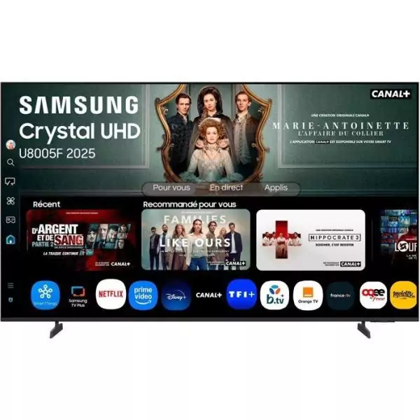 Samsung 85U8005F - TV LED 85 (216 cm) - 4K UHD 3840x2160 - HDR - Smart TV - Gaming Hub - 3xHDMI - WiFi