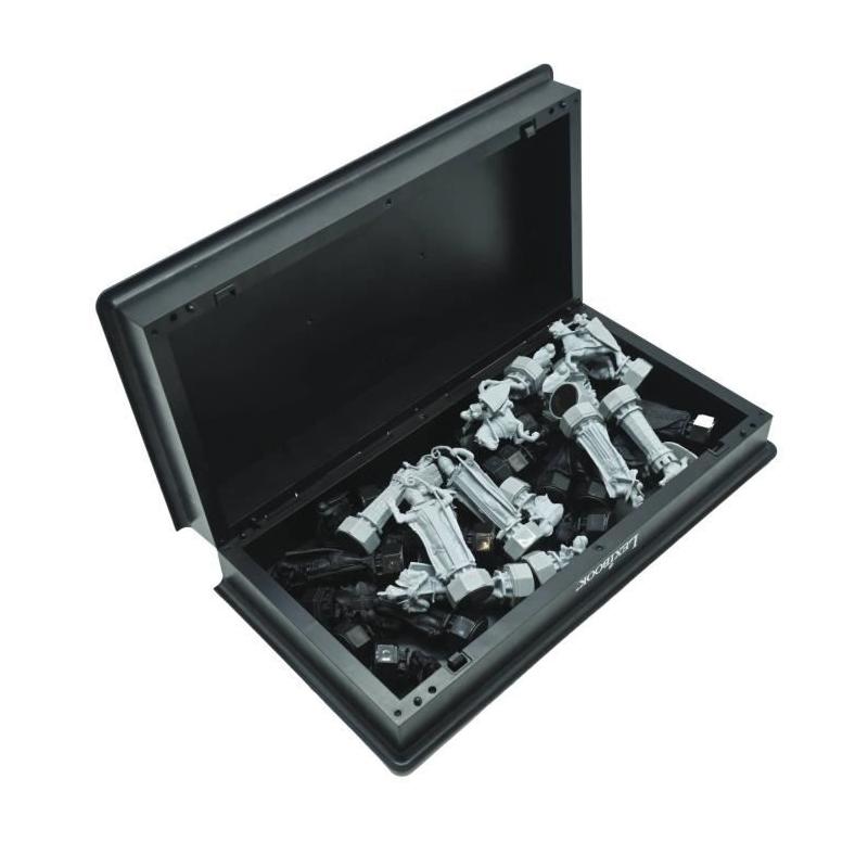 Jeu d'échecs Harry Potter magnétique pliable - Dimensions compactes de 36x36x7 cm