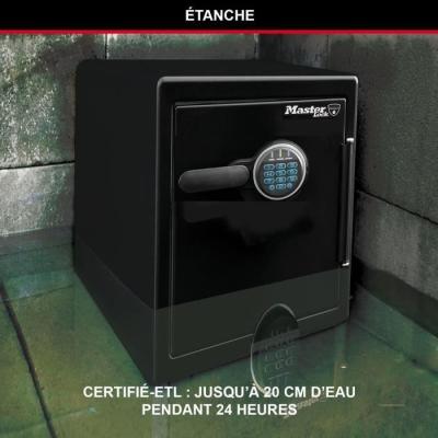 Coffre-fort MASTER LOCK Ignifuge et Etanche - XXL 56,6L