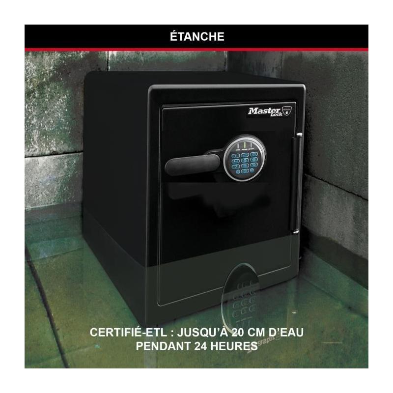Coffre-fort MASTER LOCK Ignifuge et Etanche - XXL 56,6L