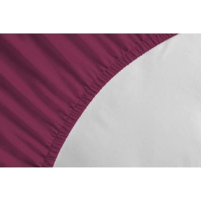 Drap-housse Fuchsia - LOVELY HOME LH71609 - 140x190+35 cm