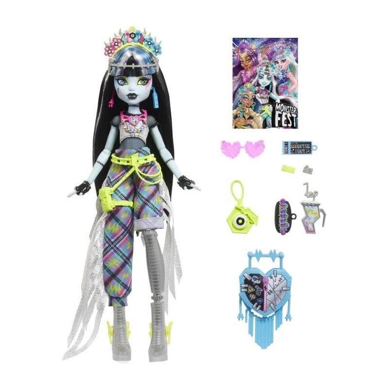 Poupée Monster High Frankie Stein Monster Fest - Accessoires Inclus