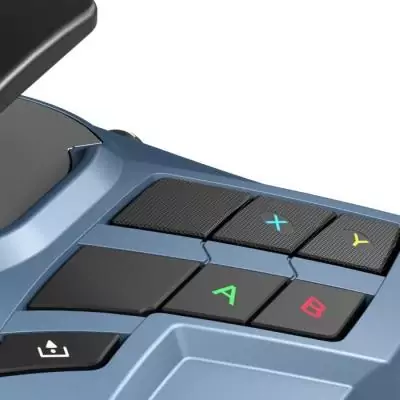 Joystick THRUSTMASTER TCA Sidestick X Airbus Edition - Xbox Series X|S et PC, Dimensions compactes