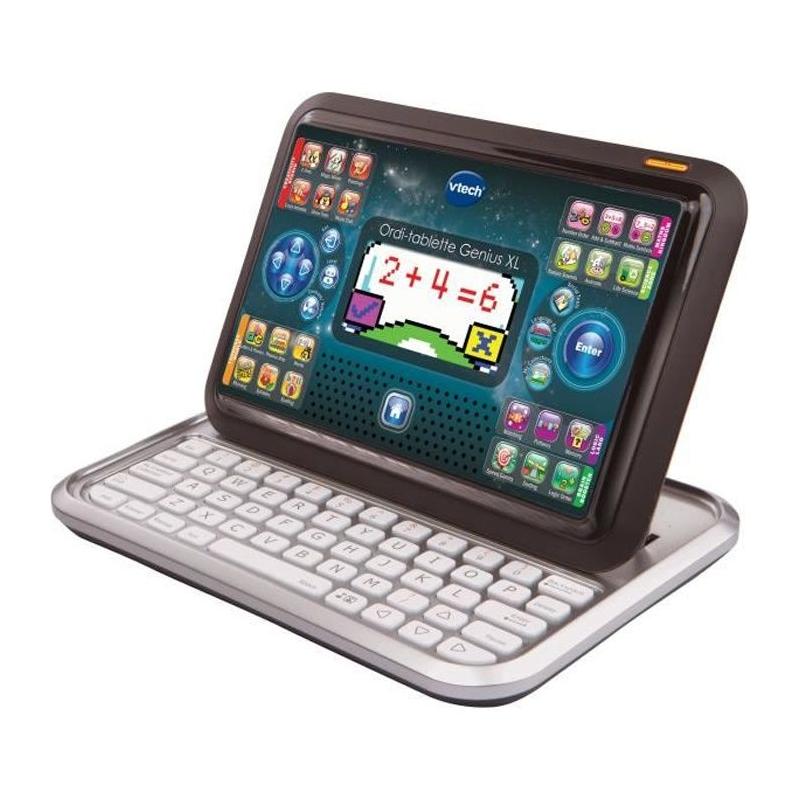 VTECH Genius XL Color - Tablette Enfant Noire - Dimensions compactes