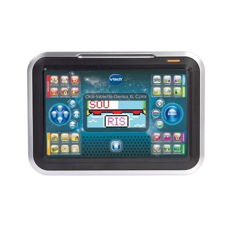 VTECH Genius XL Color - Tablette Enfant Noire - Dimensions compactes