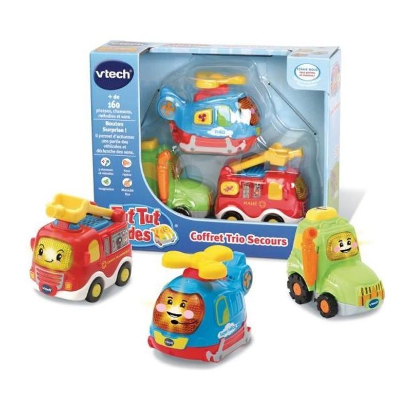 Coffret Trio Secours VTECH Tut Tut Bolides - 1 à 5 ans