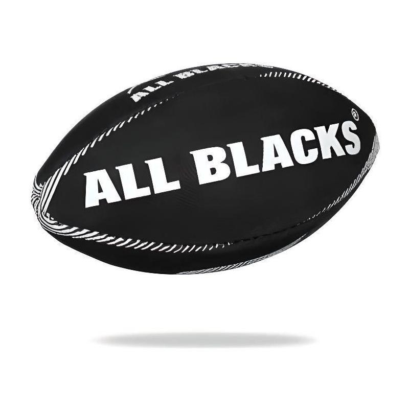 Ballon de rugby Supporter All Blacks Mini - Homme | Dimensions: 11x22x7 cm