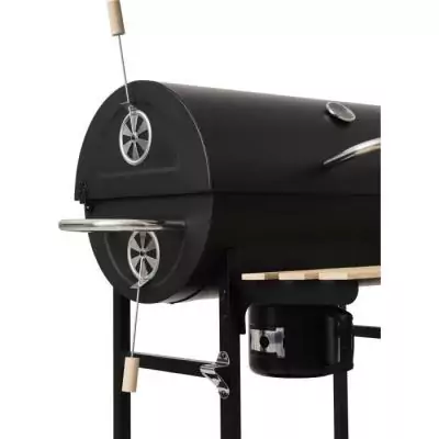 Barbecue à charbon - COOKING BOX - MIKE EVOLUTION - Noir