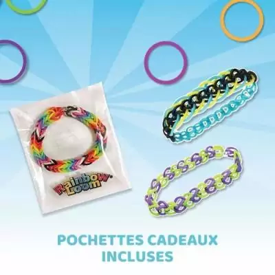 Métier à tisser Rainbow Loom Original - Créez vos bijoux avec 600 élastiques