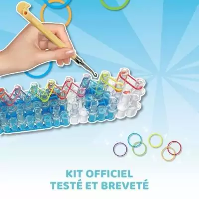 Métier à tisser Rainbow Loom Original - Créez vos bijoux avec 600 élastiques