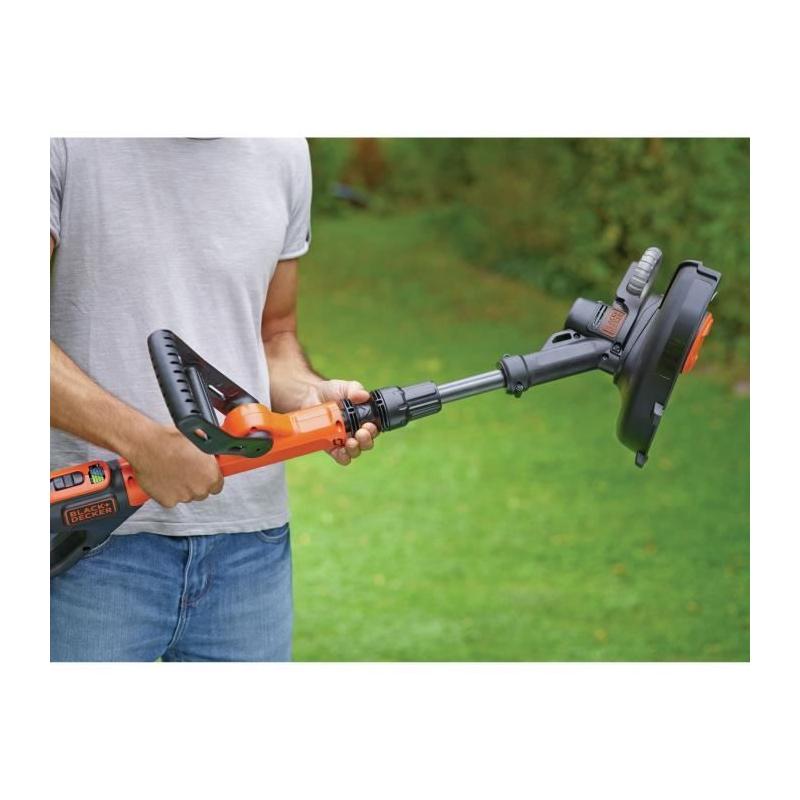 Coupe-bordure sans fil BLACK+DECKER STC1840EPC-QW - 18V - 30 cm : Performant et pratique