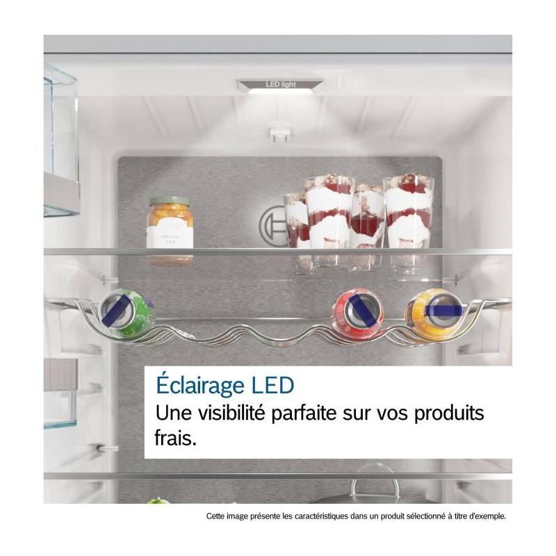 Réfrigérateur combiné Bosch 86cm 631L NoFrost Inox - KGN86AIDR