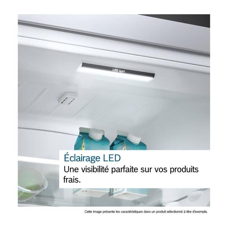 Réfrigérateur combiné Bosch 86cm 631L NoFrost Inox - KGN86AIDR