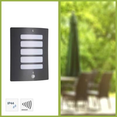 Applique extérieure avec détecteur TODD - BRILLIANT - Anthracite IP44