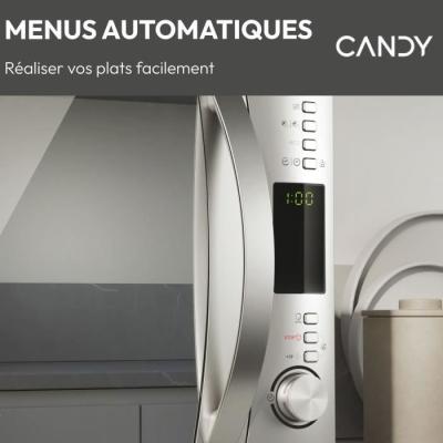 Micro-ondes Candy Essenza CBWM30DS 900W 30L Argent