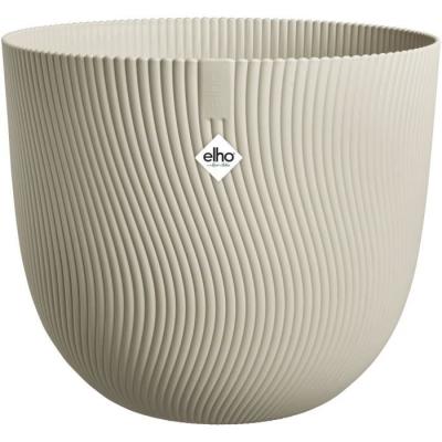 Pot de fleurs ELHO Sereh Rond 40 Beige Ø39xH33 cm - 100% recyclé