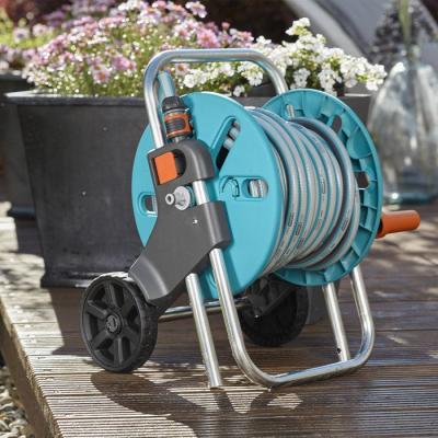 Dévidoir GARDENA CleverRoll S - Tuyau 20m et lance - Garantie 5 ans