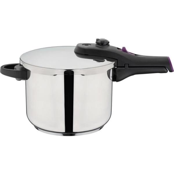 Autocuiseur - GSW - Rapide - 22 cm - 6 L - Induction - Acier inoxydable