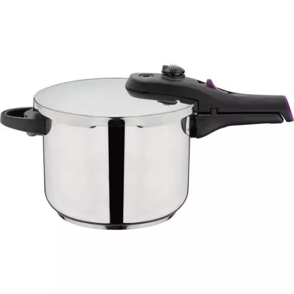 Autocuiseur - GSW - Rapide - 22 cm - 6 L - Induction - Acier inoxydable