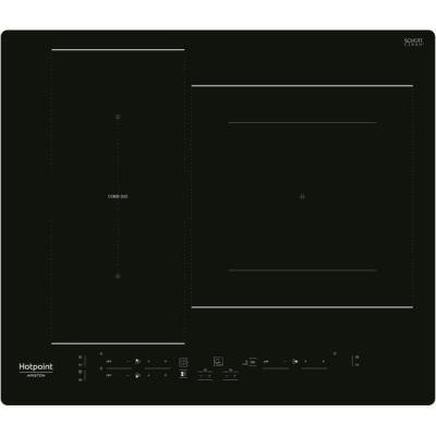 Table de cuisson induction Hotpoint - 3 zones - Noir - Puissance totale 7200W