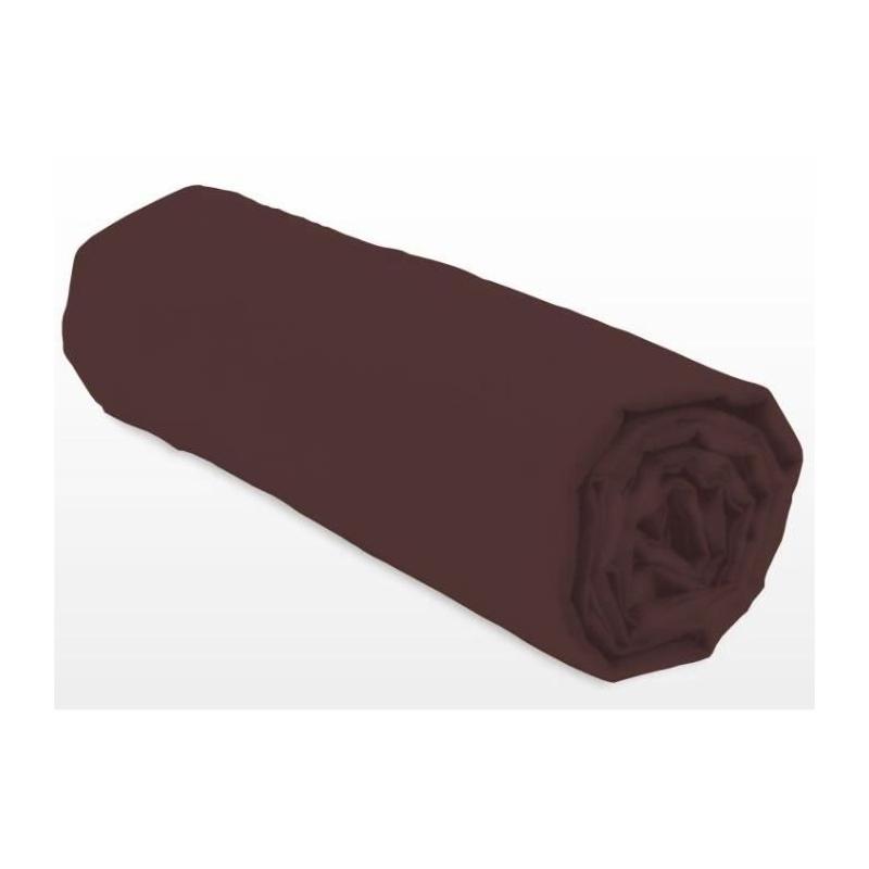 Drap-housse - LOVELY HOME - LH71595 - 160x200+30 cm - Marron - Plus responsable