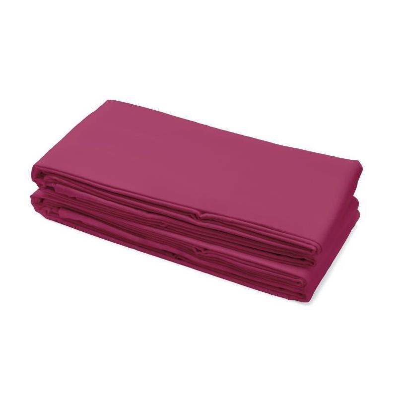 Drap plat fuchsia 240x300 cm - LOVELY HOME - LH71605
