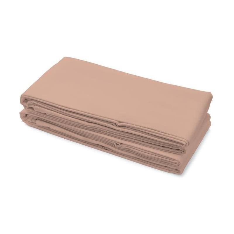 Drap plat rose LOVELY HOME LH71621 - 240 x 300 cm