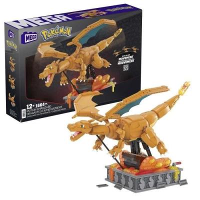 Construisez le MEGA-Pokémon-Dracaufeu en Mouvement dès Maintenant!