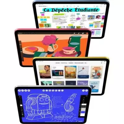 iPad A16 (2025) - 11" Wi-Fi + Cellular Jaune - 128Go