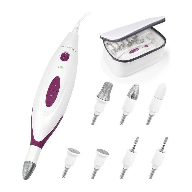 Kit de manucure et pédicure MEDISANA MP 815 - Blanc - 7 accessoires