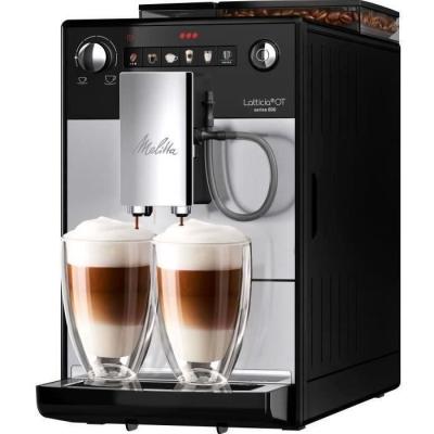 Machine à café automatique Melitta Latticia OT F300-101 Argent - Pratique et élégante