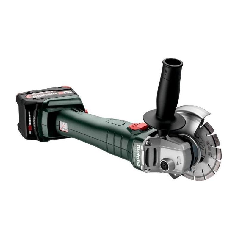 Meuleuse d'angle sans fil METABO W 18 L 9-125 - 18V - MetaBOX 165L