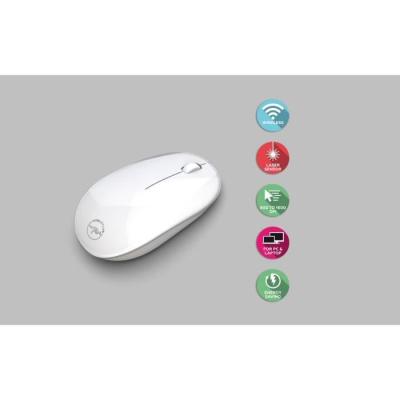 Souris laser Bluetooth pour Mac - Compacte et pratique