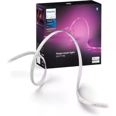 Kit de base ruban LED Philips Hue - Lightstrip 5m - Lumière blanche et couleur