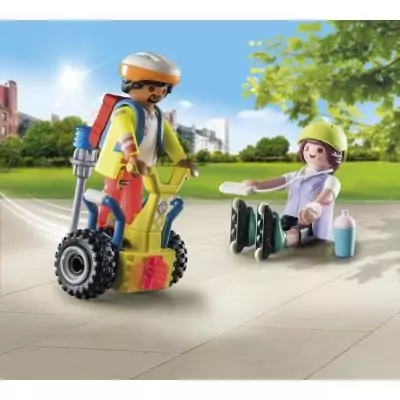 Secouriste avec gyropode PLAYMOBIL 71257 - Idéal pour les petits dès 4 ans