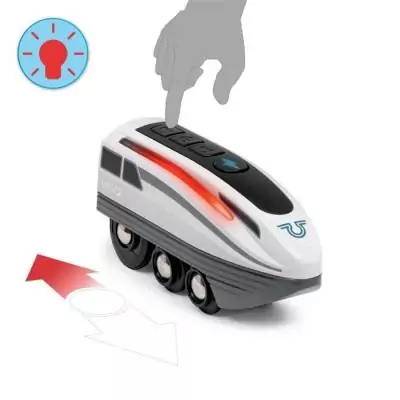 Train électrique Brio - Locomotive à piles super rapide (26x10x6 cm)